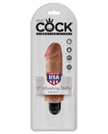 King Cock  7" Vibrating Stiffy - Flesh