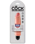 King Cock  7" Vibrating Stiffy - Flesh