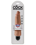 King Cock  7" Vibrating Stiffy - Flesh