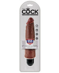 King Cock  7" Vibrating Stiffy - Flesh