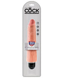 King Cock  7" Vibrating Stiffy - Flesh