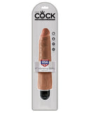 King Cock  7" Vibrating Stiffy - Flesh