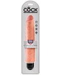 King Cock  7" Vibrating Stiffy - Flesh