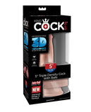 King Cock Plus 5" Triple Density W-balls