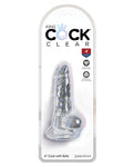 King Cock Clear Cock W/balls