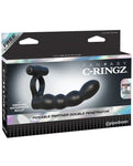 Fantasy C-ringz Posable Partner Double Penetrator - Black