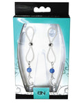 Bijoux De Nip Nipple Halos Moon & Star Charm - Blue-clear