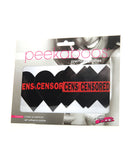 Peekaboos Censored Hearts & X - Pack Of 2