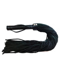 Rouge Suede Flogger W-leather Handle - Black