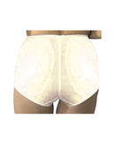 Rago Shapewear Rear Shaper Panty Brief Light Shaping W/removable Contour Pads Mocha 2x