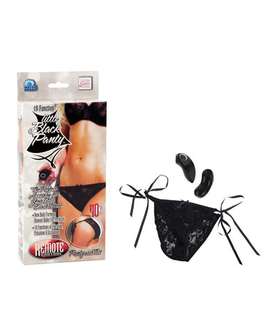 Jack Rabbits Remote Control Little Black Panty - 10 Function