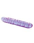 Reflective Gel 12" Vein Double Dong - Lavender