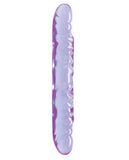 Reflective Gel 12" Vein Double Dong - Lavender