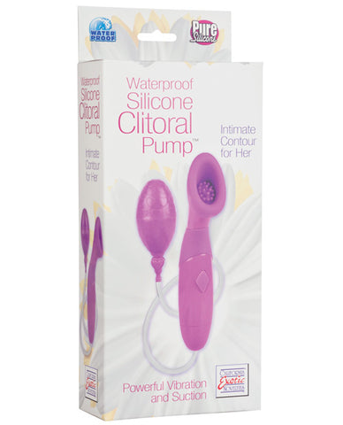 Intimate Pumps Silicone Clitoral Pumps Waterproof - Pink