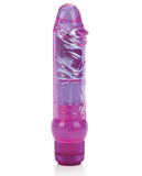 Crystalessence Gyrating Penis 6.5" - Purple