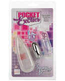 Pocket Exotics Snow Bunny Bullet - Clear