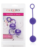 Posh Silicone "o" Balls - Purple