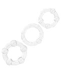 Silicone Island Rings - Clear