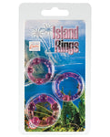 Silicone Island Rings - Clear