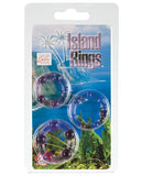 Silicone Island Rings - Clear