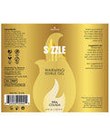 Sensuva Sizzle Lips Warming Gel - 4.2 Oz Salted Caramel