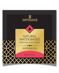 Sensuva Natural Water Based Personal Moisturizer Single Use Packet - 6 Ml Watermelon