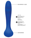 Shots Elegance Rechargeable G-spot - Blue