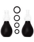 Shots Ouch Nipple Erector Set - Black