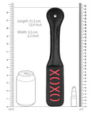 Shots Ouch Xoxo Paddle - Black