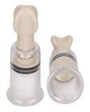 Shots Pumped Nipple Set - Clear