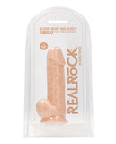 Shots Realrock Silicone Dual Density W/balls - Flesh