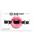 Sex & Mischief Silicone Lips - Red