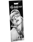 Sex & Mischief Satin Blindfold - Black