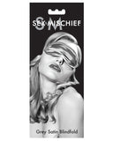 Sex & Mischief Satin Blindfold - Black