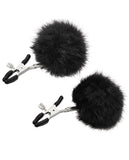 Sincerely Fur Nipple Clips - Purple