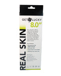 Get Lucky 8.0" Real Skin Series - Flesh