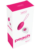 Vedo Peach Rechargeable Egg Vibe - Into You Indigo