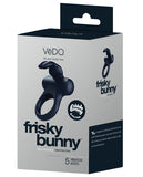 Vedo Frisky Bunny Rechargeable Vibrating Ring - Perfectly Purple