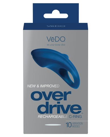 Vedo Overdrive Rechargeable C Ring - Just Black