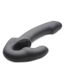 Strap U Evoke Rechargeable Vibrating Silicone Strapless Strap On