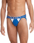 2xist Sport Mesh Jock Strap Blue/white