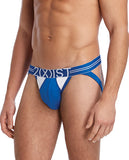 2xist Sport Mesh Jock Strap Blue/white