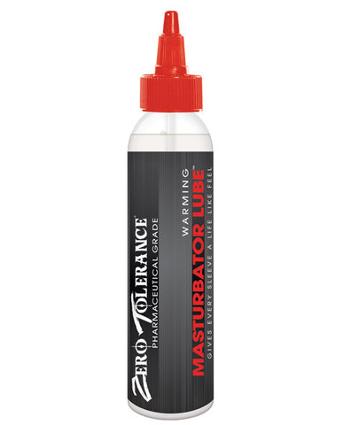 Zero Tolerance Warming Masturbator Lube - 4 Oz